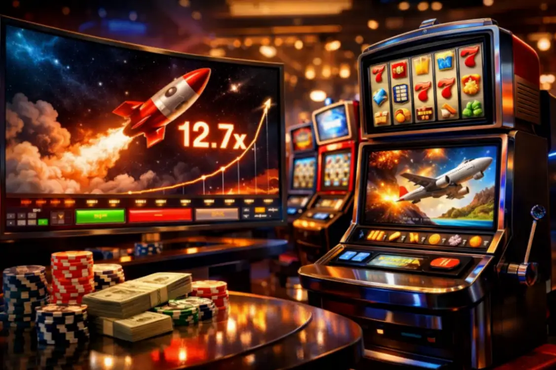 Crash Games and Hybrid Slots in Online Casinos