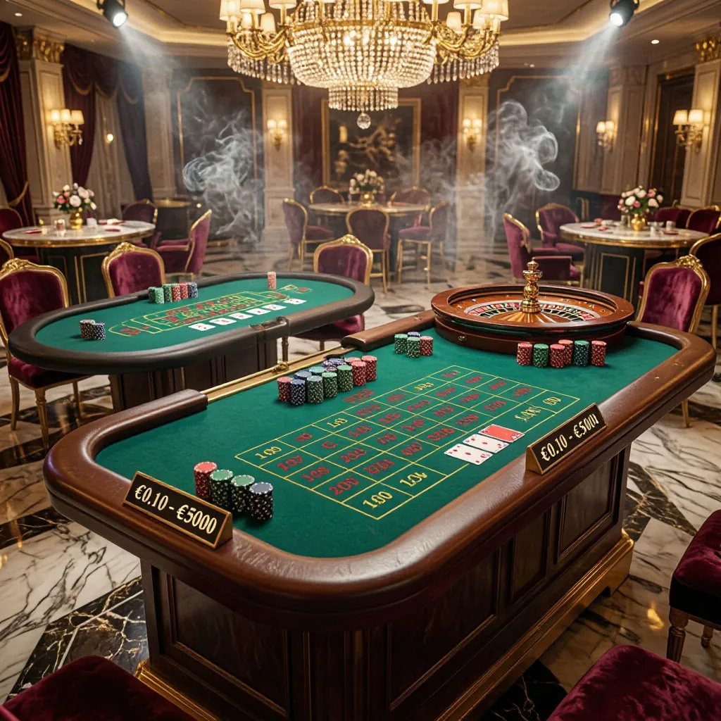 Live casino betting limits: finding tables that match your bankroll from €0.10 to €5,000